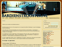 Tablet Screenshot of bardienstrooster.nl